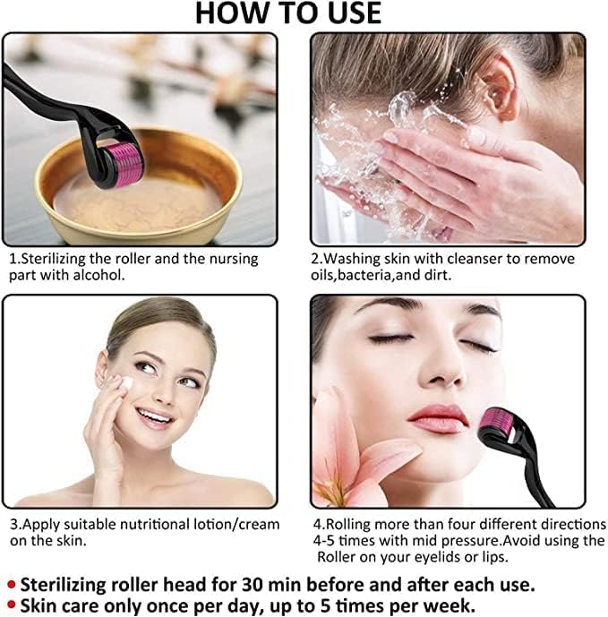Derma Roller for Skin Care Face