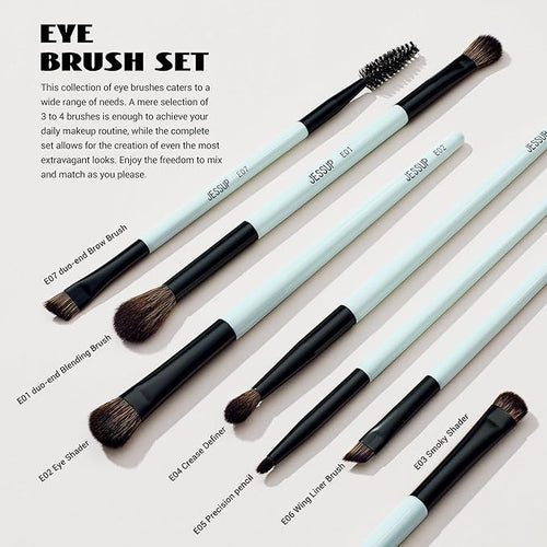 Makeup Brushes Set 10pcs, Double Sided Foundation